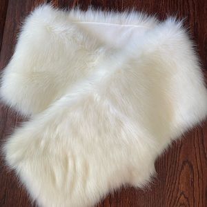 Wedding fur shawl worn once